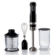 Ariete 602 frullatore a immersione moderna, 1000w, 10 velocità + turbo, accessori inclusi, nero - ARI0602/02