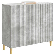 Credenza | Madia | Buffet da pranzo | Armadio da pranzo Grigio Cemento 89 x 34,5 x 80 cm Legno ingegnerizzato