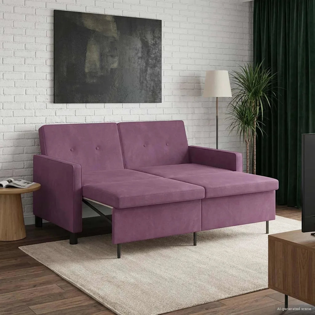 Divano letto Viola Tessuto