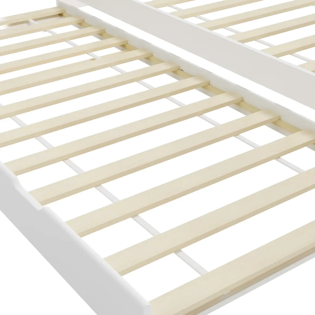 Divano Letto a Scomparsa senza Materasso Legno Pino 90x200 cm 283149