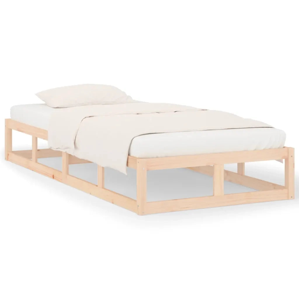 Giroletto-Struttura Letto 75x190 cm Small Single in Legno Massello 613370