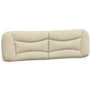 Cuscino Testiera Hvar Crema 180 cm in Tessuto CFW7848324