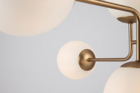 Lampadario Modern in Metallo Erich Ottone