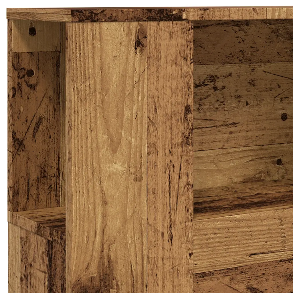 vidaXL Testiera con Contenitore Legno 100x18,5x102,5 cm in Multistrato