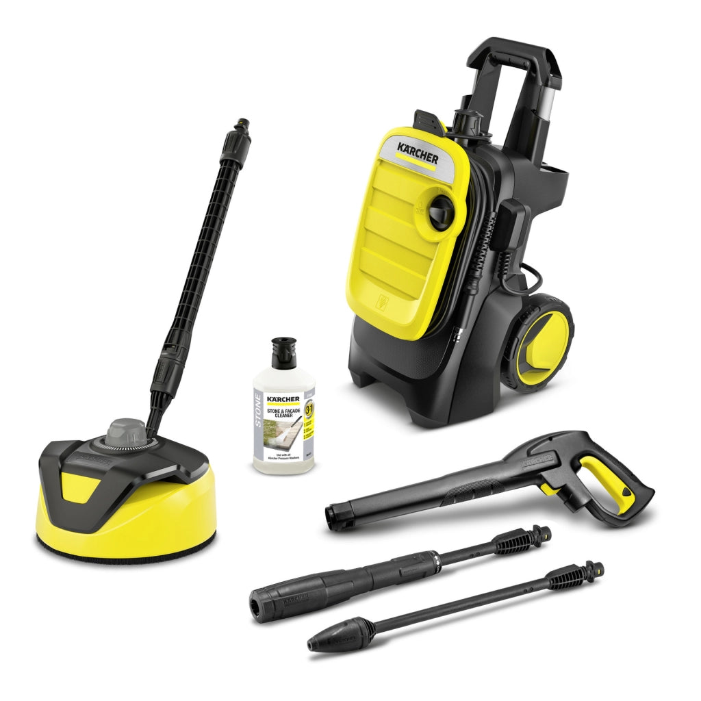 KARCHER Idropulitrice K 5 Compact Home - Pressione: 20  max. 145 / 2  max. 14.5 bar / MPa - Portata: max. 500 l/h - Potenza allacciata: 2.1 kW