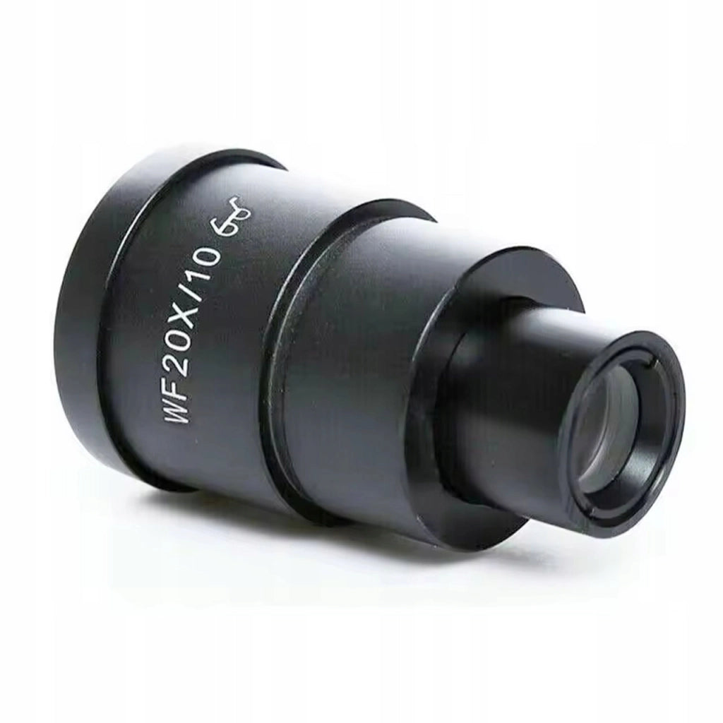 Set di Oculari WF20X/10 per Microscopio Stereoscopico – Ingrandimento 20x | Campo Visivo 10 mm
