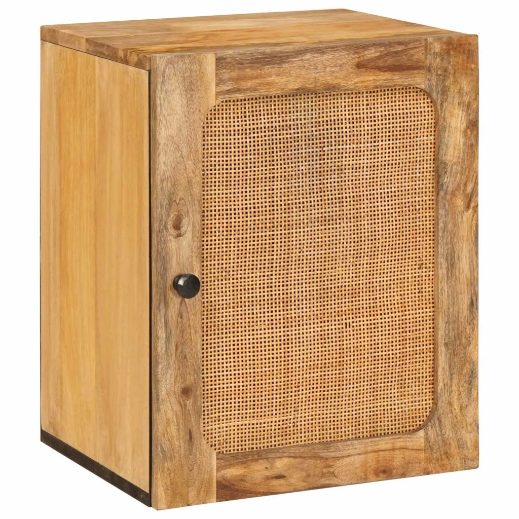Set da Bagno con cassetto Naturale Legno di mango massello 3310063