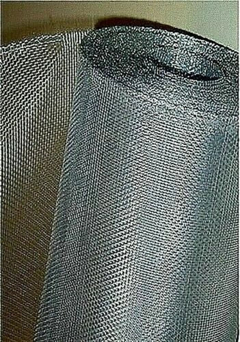 Rete Zanzariera 150 cm X 200 cm Alluminio Americana 18/16 Grigia 