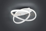 COURSE PLAFONIERA LED 18W · 1x 2400lm, 4000K SPIRALE BIANCA CON REGOLAZIONE INTENSITA' CON INTERRUTTORE D.45CM
