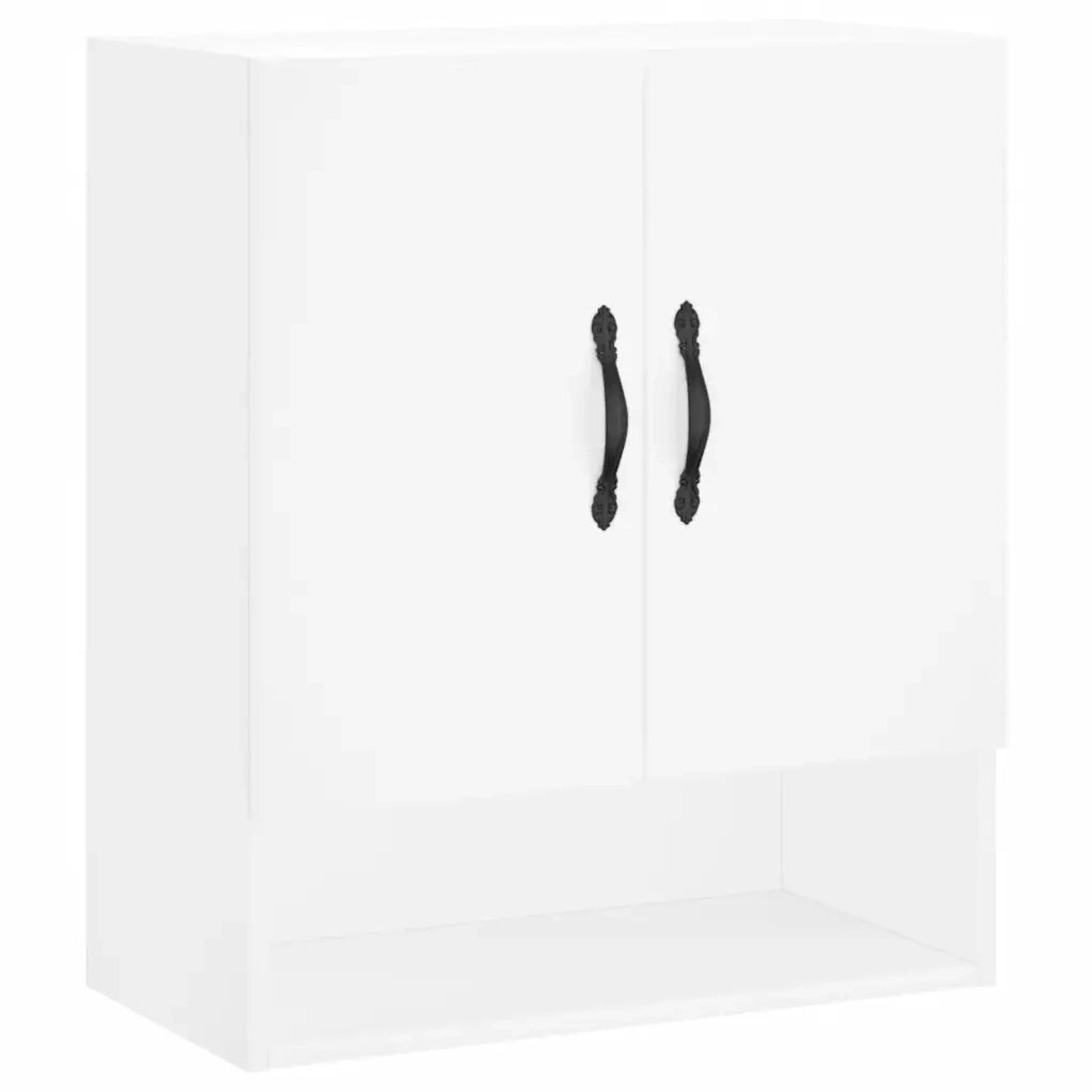 Armadietto a Muro Bianco 60x31x70 cm in Legno Multistrato 829900