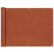 Paravento da Balcone in Tessuto Oxford 90x600 cm Terracotta cod mxl 17516