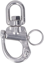Fermo Velcro 316 Acciaio Inox - Chiusura Rapida - Fermo Velcro - Chiusura Snella - Chiusura per Spinnaker - Alta Qualità