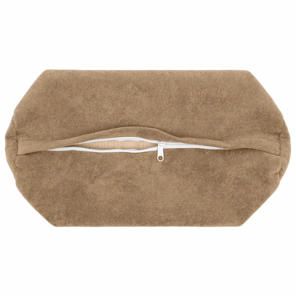 Cuscino con cuscino HEERLEN 6 pz Tortora Fleece in microfibra 930102