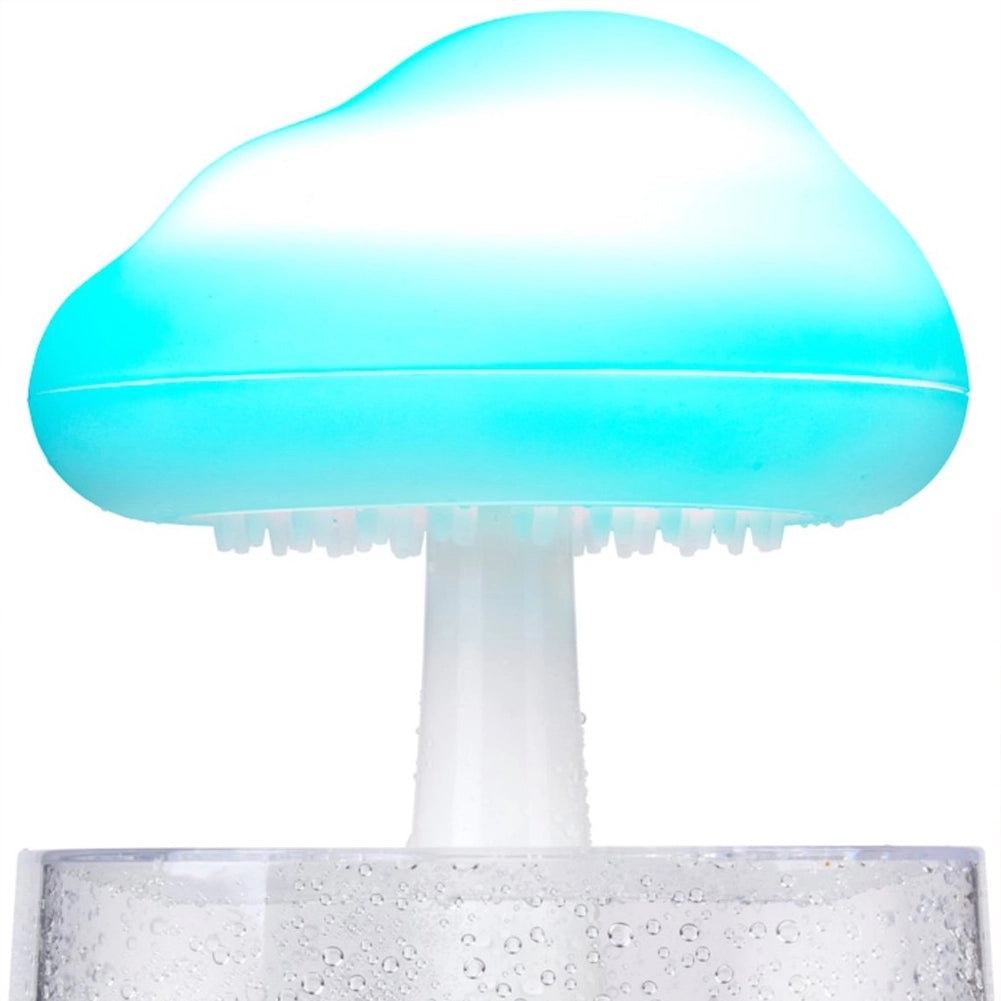 Umidificatore Ambiente Diffusore di Aromi Oli Essenziali e LED Funzione Pioggia