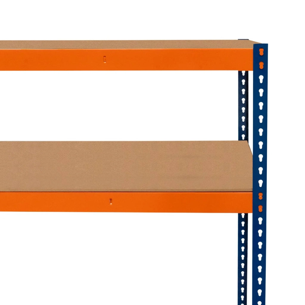 Scaffalatura a 4 Rpiani Resistente 300kg Magazzino Officina di stoccaggio - S-Rax