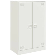 Credenza | Madia | Buffet da pranzo | Armadio da pranzo Bianca 67x39x107 cm in Acciaio