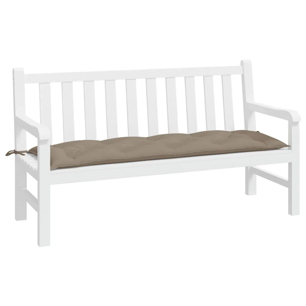 Cuscino per Panca-Cuscini per panchina Tortora 150x50x3 cm in Tessuto Oxford