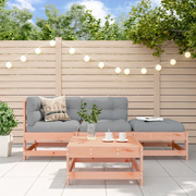 Set Salotto da Giardino 4 pz in Legno Massello di Douglascod mxl 117931