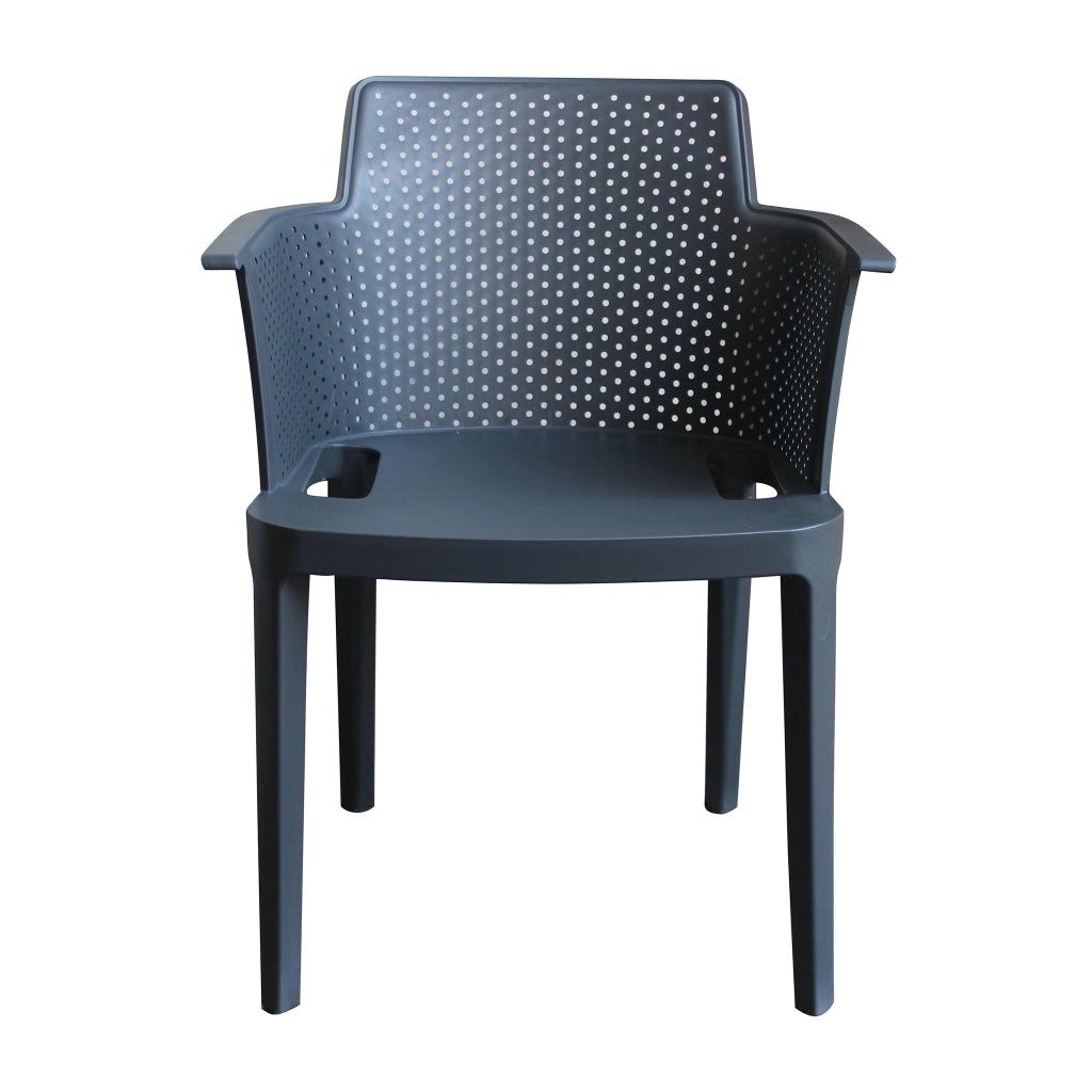 Poltrona da esterno ed interno in Polipropilene cm 60x58x76 5 - KAMALA