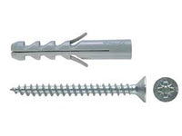 tassello in nylon con vite "s-v" - ø mm.10x50 vite mm.6x60 cod:ferx.fer77378