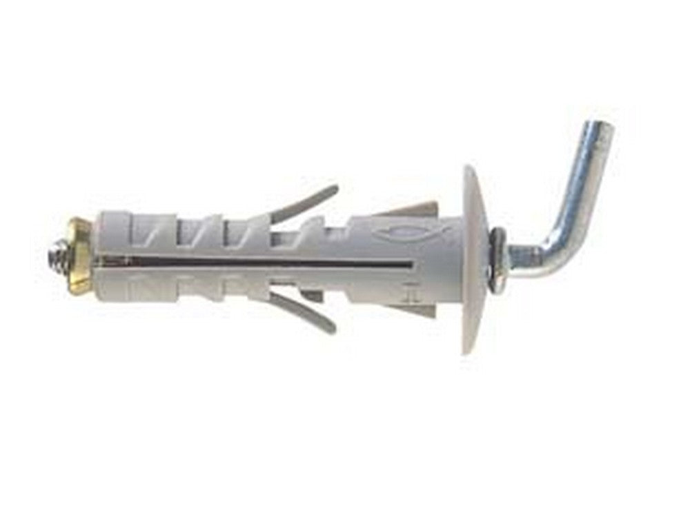 tassello in nylon con gancio corto "sb" - sb 9/8 ø mm.9x40 gancio mm.10 cod:ferx.fer62893