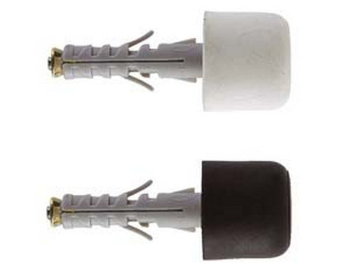 tassello in nylon con fermaporta "sb" - sb 9/12 ø mm.9x40 in gomma bianca cod:ferx.fer62916