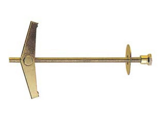 ancora soffitto acciaio "kd" kd 4 vite  mm4 ma x mm95 dado ottone cod:ferx.fer63487