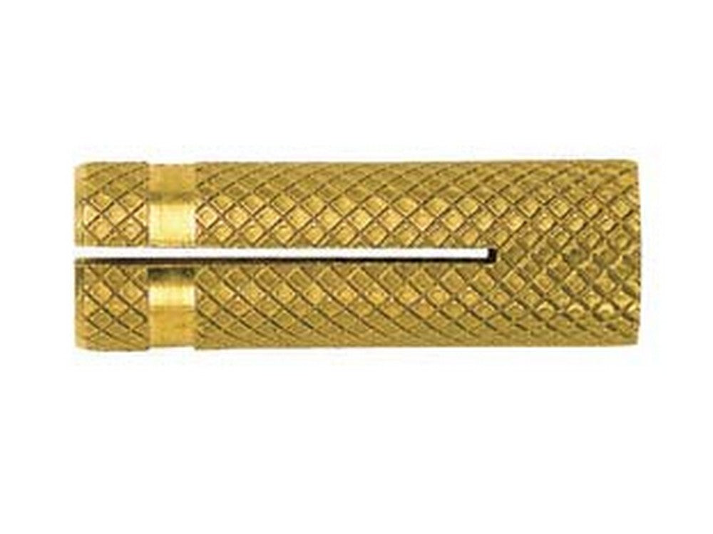 tassello in ottone per viti "po-m" - ø mm.10 ma tassello ø mm.12x35 cod:ferx.fer63555