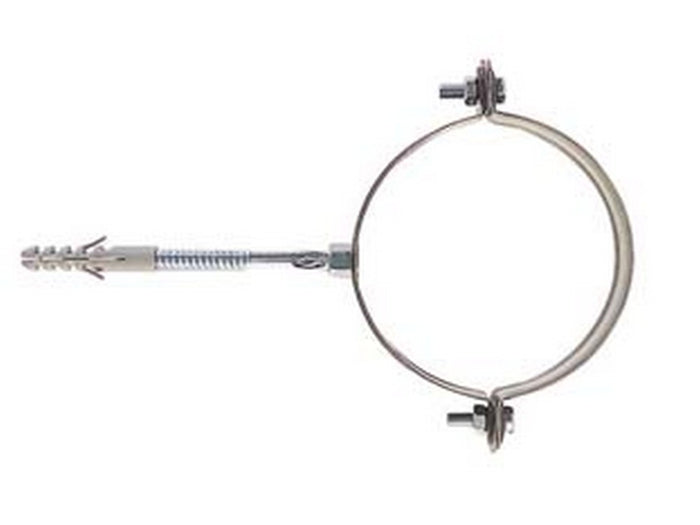 collari per pluviali tondi "scp" - scp-80 ø mm.80 tassello ø mm.10 cod:ferx.fer63371