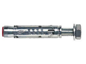 tassello acciaio vite t.e. "tam"  mm12 ma x mm110 tassello  mm18x85 cod:ferx.fer82389