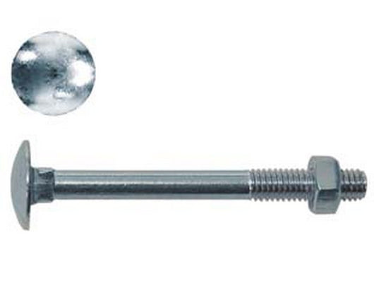 cavicchie acciaio testa tonda con dado - ø mm.5x60 cod:ferx.fer42376