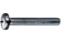 viti per metallo 4.8 testa cilindrica interamente filettata - ø mm.4x60 cod:ferx.fer40853