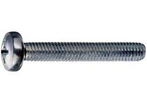 viti per metallo 4.8 testa cilindrica interamente filettata - ø mm.4x10 cod:ferx.fer40785