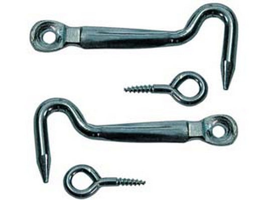 ganci piatti con occhiolini - mm.40 dx 1"1/2 cod:ferx.fer1366