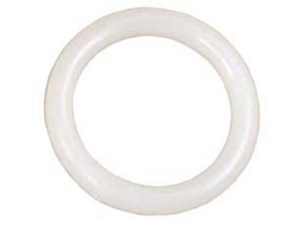 anelli per scorritenda tubolari in plastica bianco - ø mm.30-40 cod:ferx.fer2844