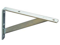 mensole con saetta in ferro zincato - mm.300x15x100h. cod:ferx.fer5012