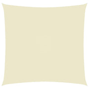 Vela ombreggiante/ombrellone quadrato in tessuto Oxford 2,5 x 2,5 m crema 02_0009460