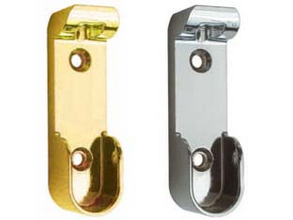 reggitubo laterale ovale per armadio in zama ottonata cod:ferx.fer94177