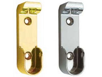 reggitubo laterale ovale per armadio in zama ottonata cod:ferx.fer94177