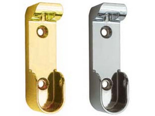 reggitubo laterale ovale per armadio in zama ottonata cod:ferx.fer94177