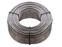 fune metallica in acciaio zincato - ø mm.12 in rotoli da mt.50, 72 fili cod:ferx.fer314404