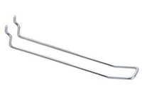 ganci a 2 fili semplici per pannelli forati - ø mm.3,8x300 l. cod:ferx.fer212540