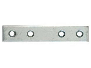 lastrina dritta 4 fori acciaio zincato - mm.180x15 cod:ferx.fer8105