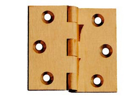 cerniere ottone fresate mezza curva zancate - mm.50x40 cod:ferx.fer7276