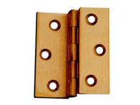 cerniere ottone fresate doppie zancate - mm.50x40 cod:ferx.fer7320