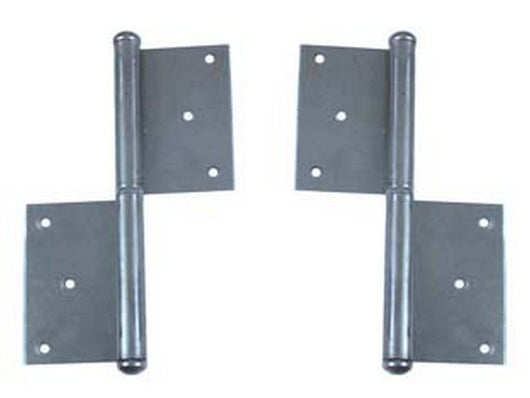 cerniere in grossezza in ferro lucido - mm.100x75 sx cod:ferx.fer8907