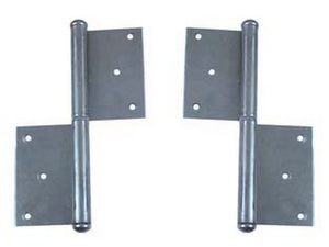 cerniere in grossezza in ferro lucido - mm.120x80 sx cod:ferx.fer8921