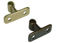 incontro a legno per pinza fermaporta - mm.35x23x14h. in ottone lucido cod:ferx.fer8822