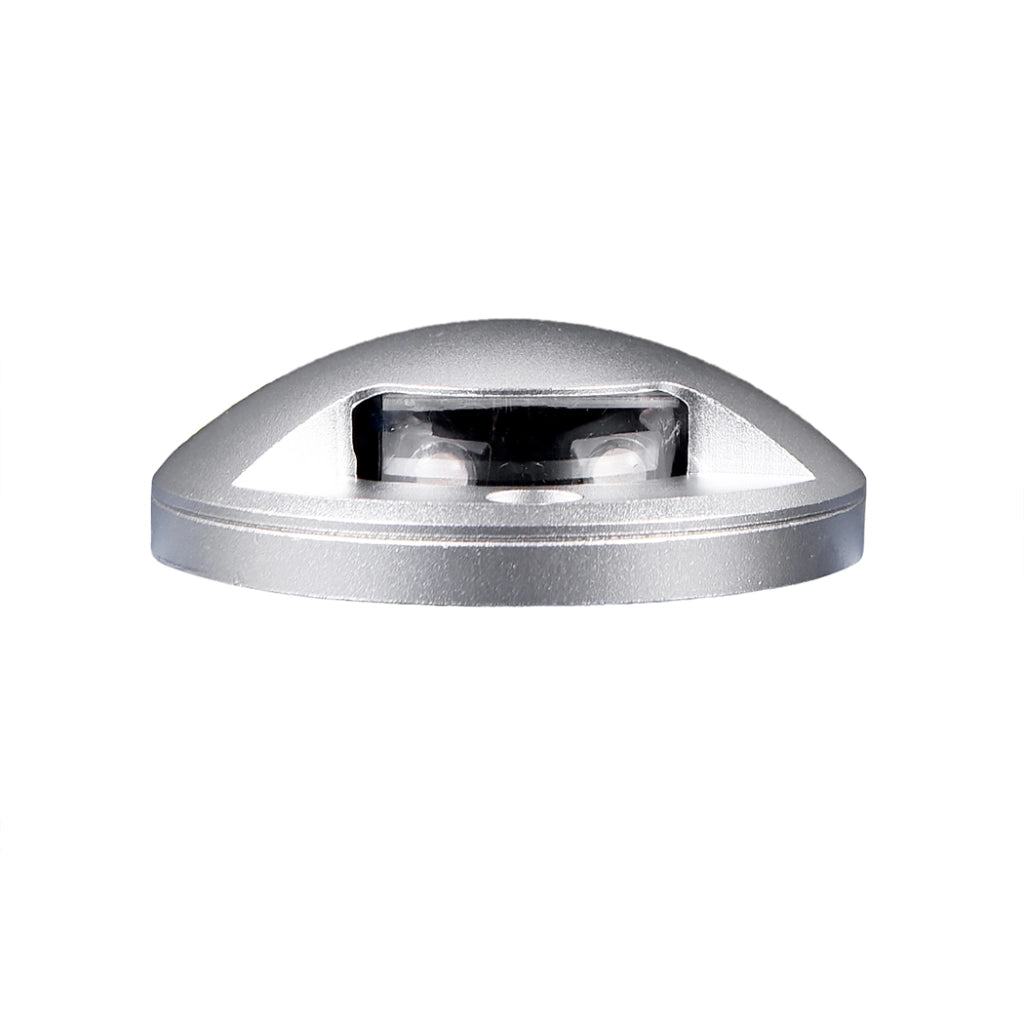 FARETTO SEGNAPASSI LED 12V CALPESTABILE RADENTE 2W MONO FINESTRA LUCE NATURALE 4000K - IDEALE PER ESTERNI GIARDINI TERRAZZI E PAVIMENTAZIONI IP65