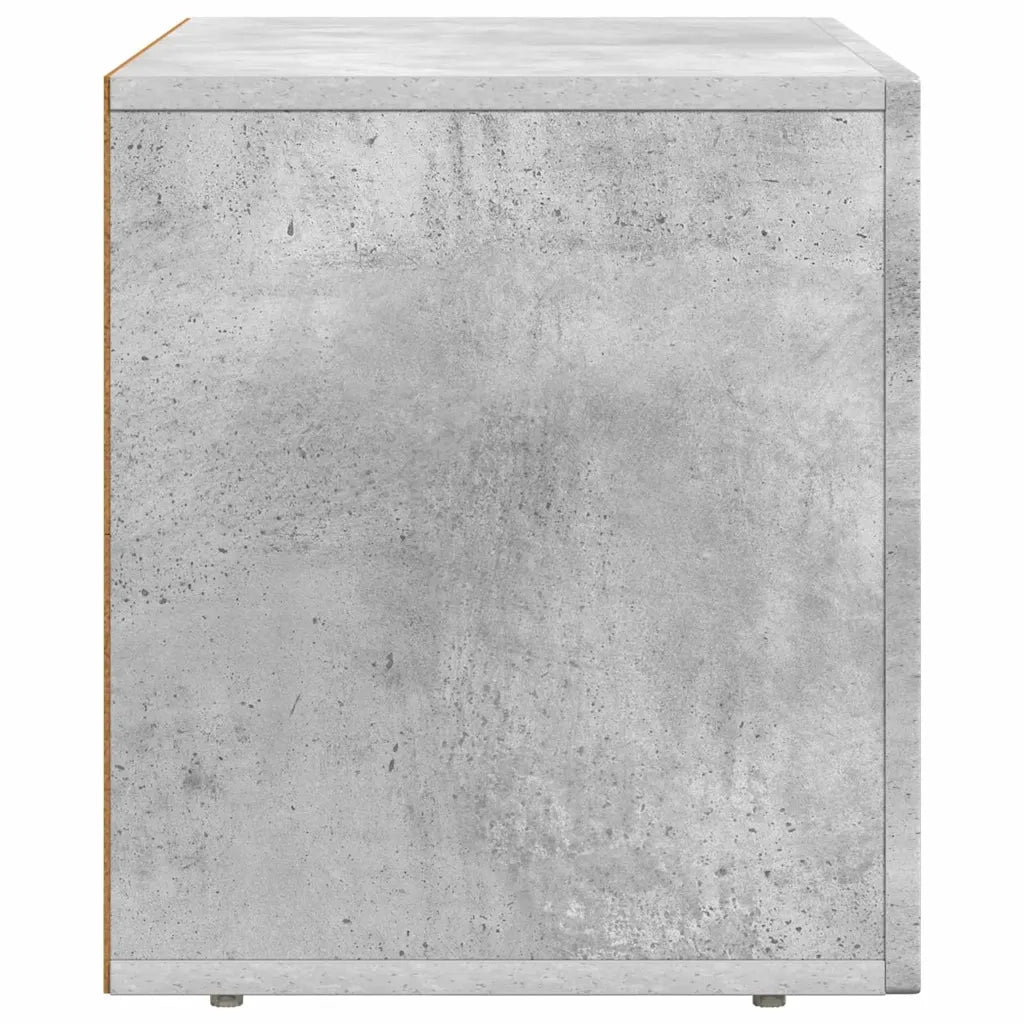 Mobile TV Grigio cemento 60 x 35 x 40 cm Legno multistrato 891287